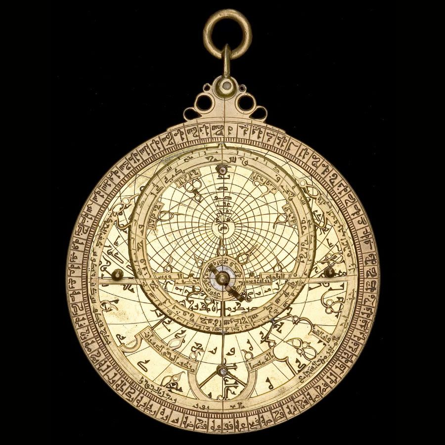 Astrolabe, by Muhammad ibn Sa`id as-Sabban, Guadalajara, 1081/2 CE 474/5 AH (Inv: 52473)